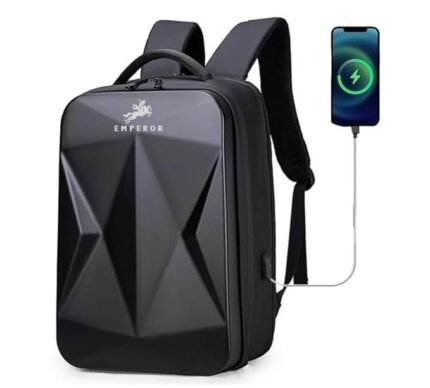TRUE HUMAN® Anti-Theft backpack with USB charging port with anti-theft