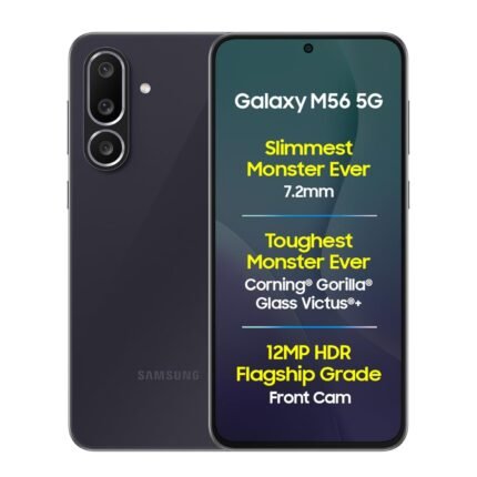 Samsung Galaxy M56 5G Mobile (Black, 8GB RAM, 128GB Storage)