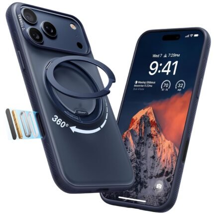 TORRAS Ostand O3 Fitness for iPhone 17 Pro Max Case 360